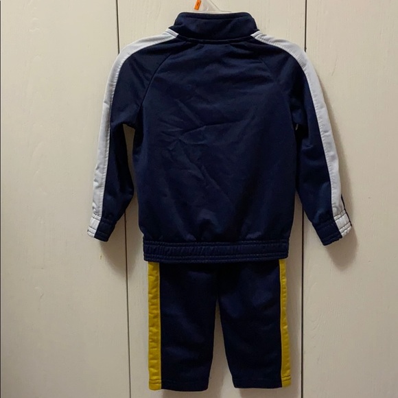 Puma Navy, Yellow & White Warm Up Suit - Picture 3 of 8
